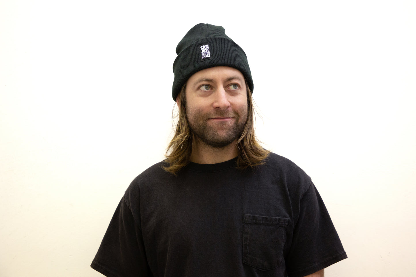 San José Museum of Art Black Beanie