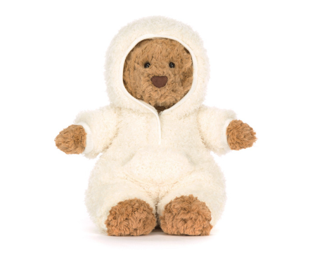 Jellycat Bartholomew Bear All-in-one Outfit