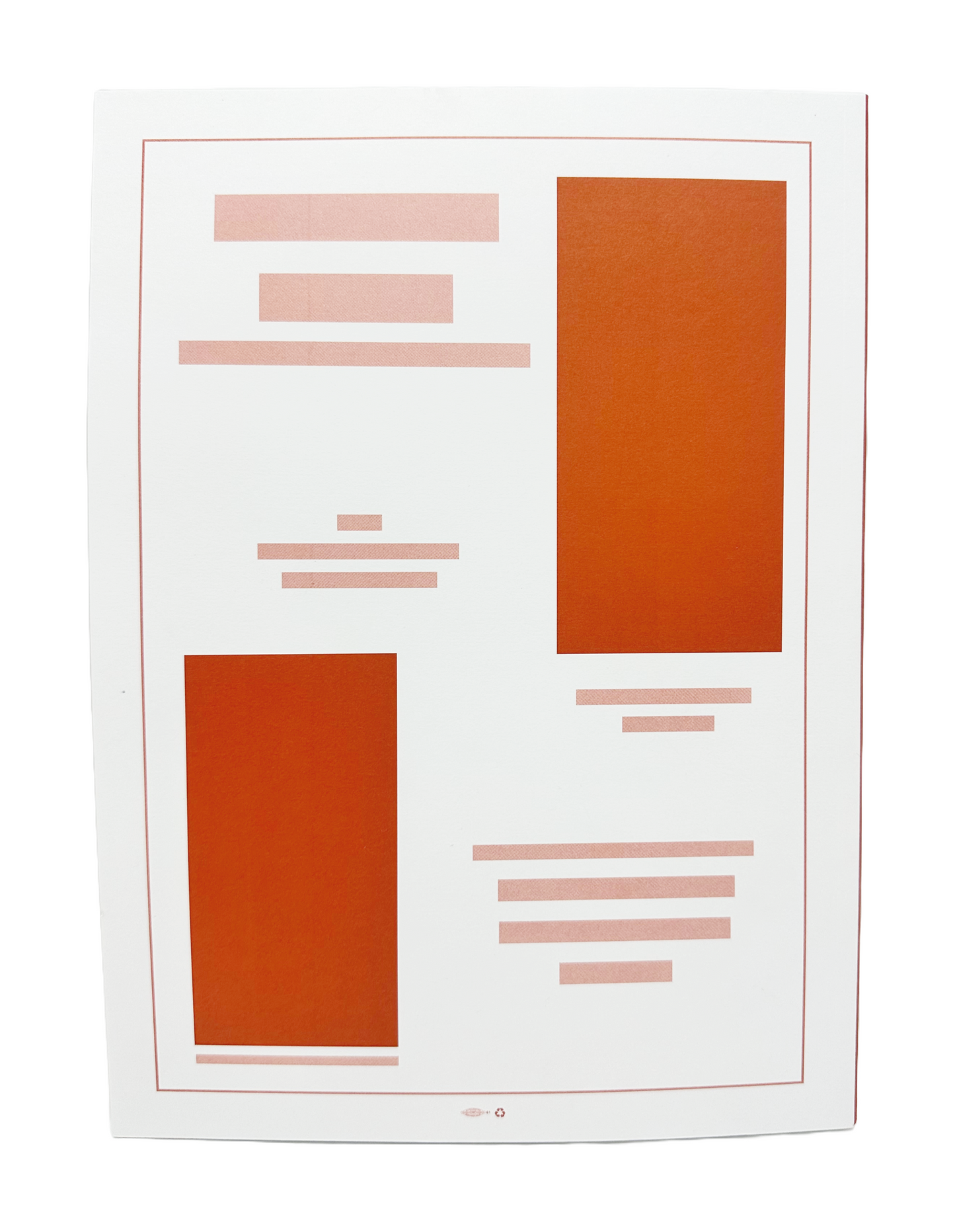 Printed Book of Stephanie Syjuco's "The International Orange Commemorative Store (A Proposition)," 2012