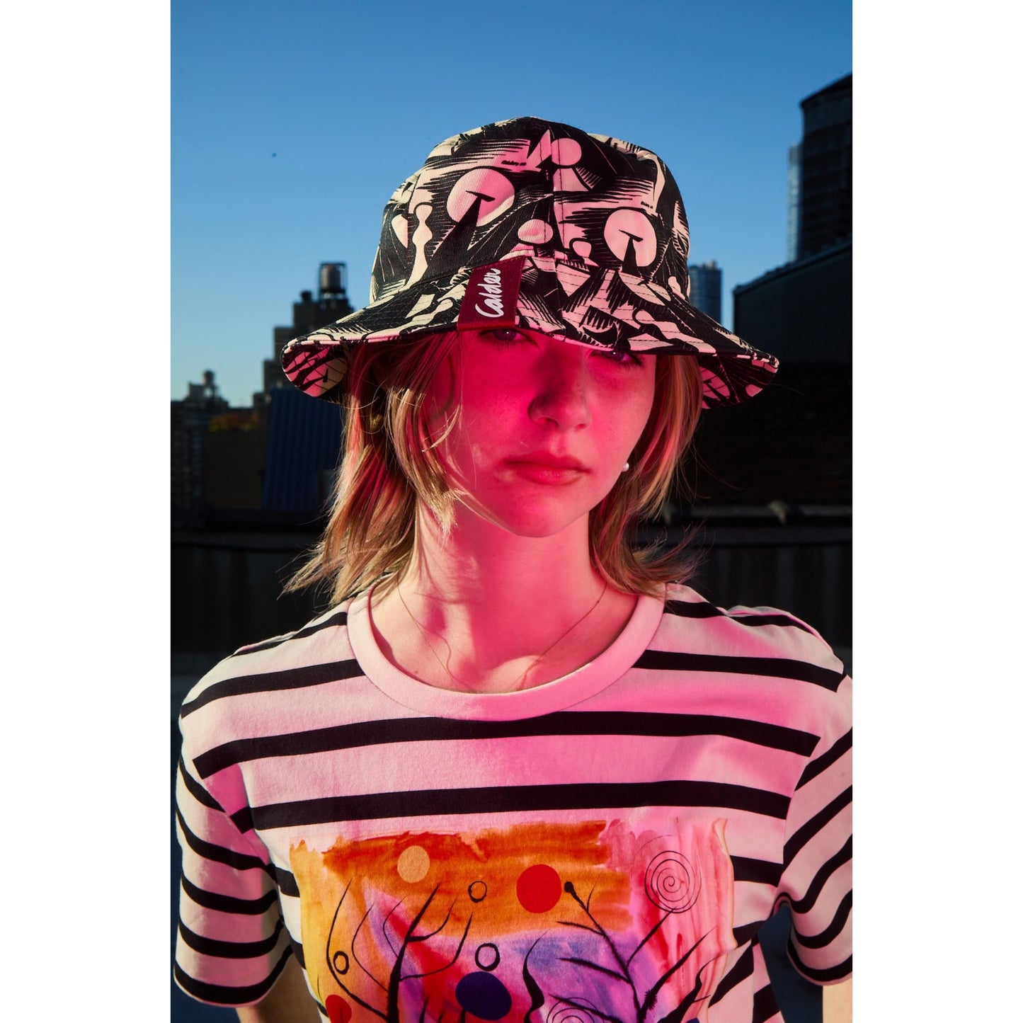 Calder “Untitled, 1953” All-Over Print Bucket Hat