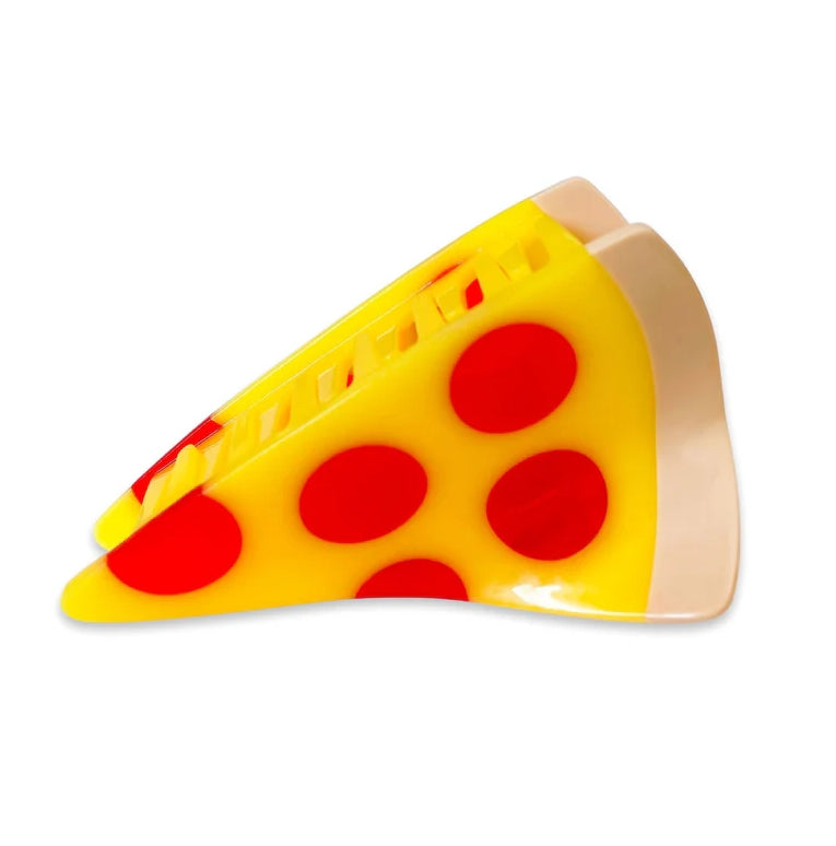 Jenny Lemons Large Pizza Hair Claw Clip