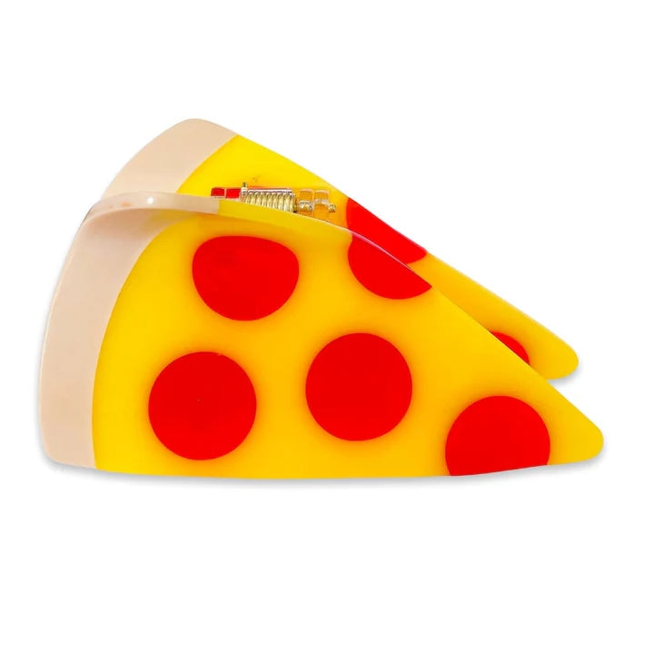 Jenny Lemons Large Pizza Hair Claw Clip