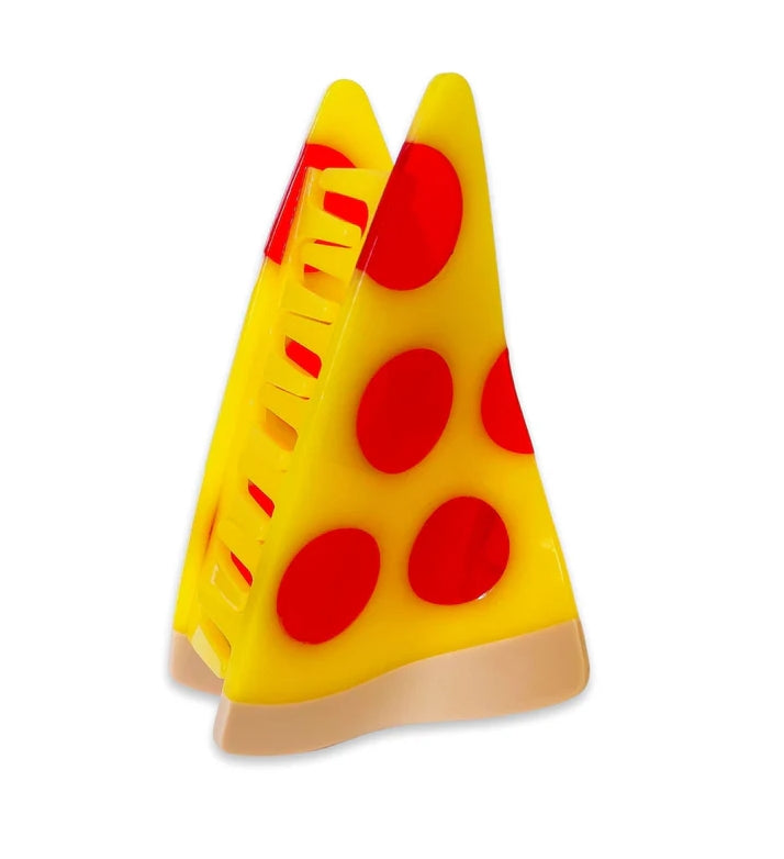Jenny Lemons Large Pizza Hair Claw Clip