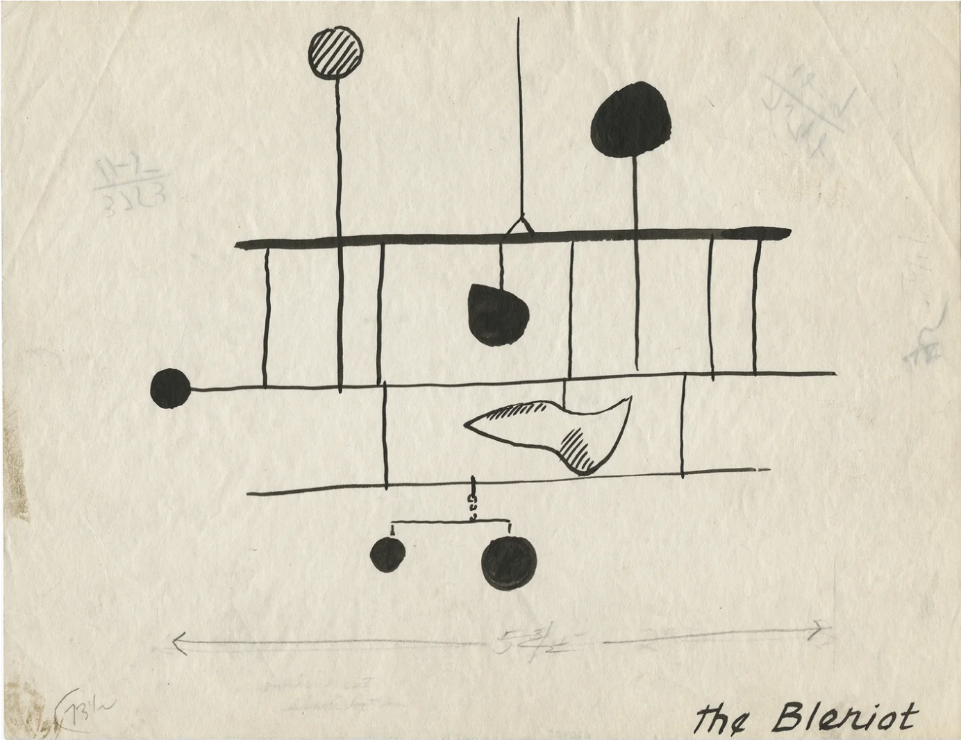 Calder “The Blériot” Hardcover Notebook