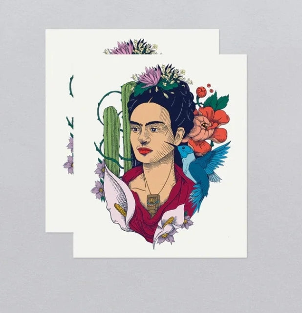 Tattly Frida Botanical Tattoo Pair
