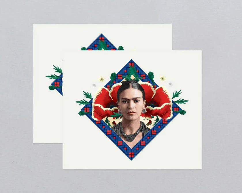 Tattly Frida Bloom Tattoo Pair