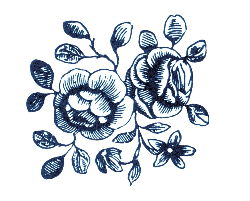 Tattly Cartolina Bloom Tattoo Pair