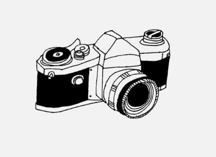 Tattly Classic Camera Tattoo Pair