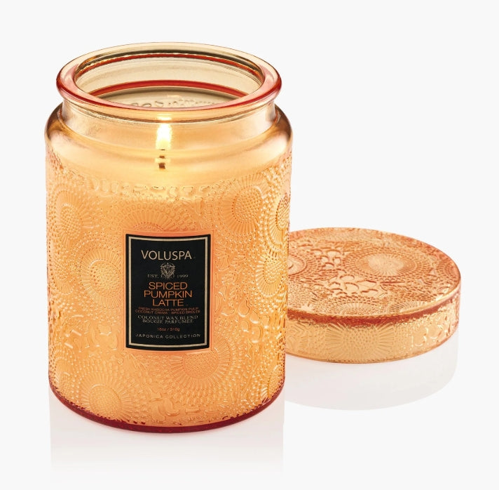 Spiced Pumpkin Latte - Large Jar Candle