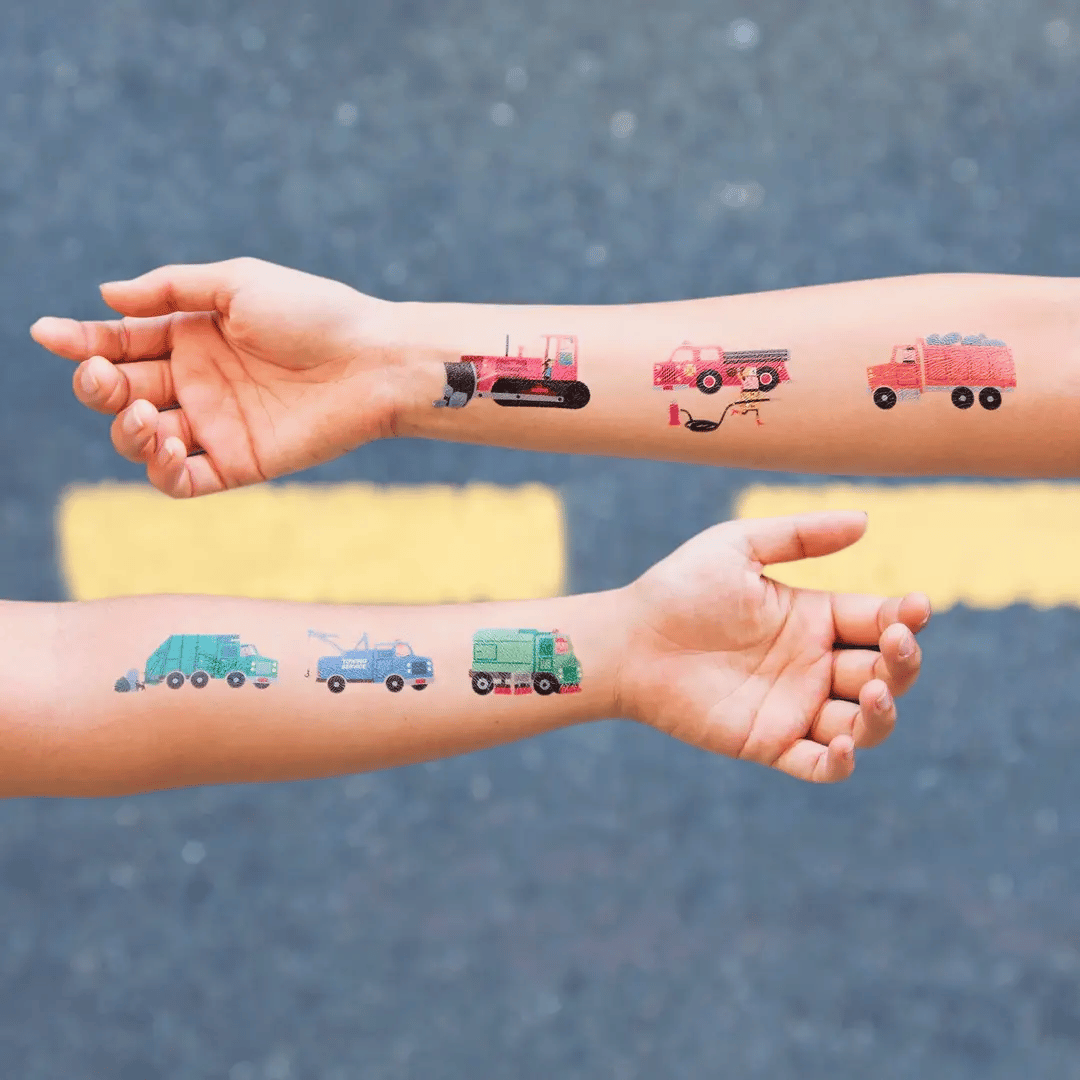 Tattly Temporary Tattoo Traffic Set by Ed Miller