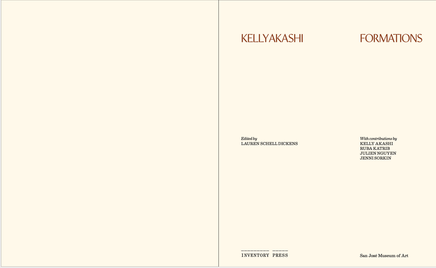 Kelly Akashi: Formations Exhibition Catalog + Limited Edition Print