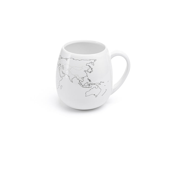 Color Your Travels World Mug by Trouvaille