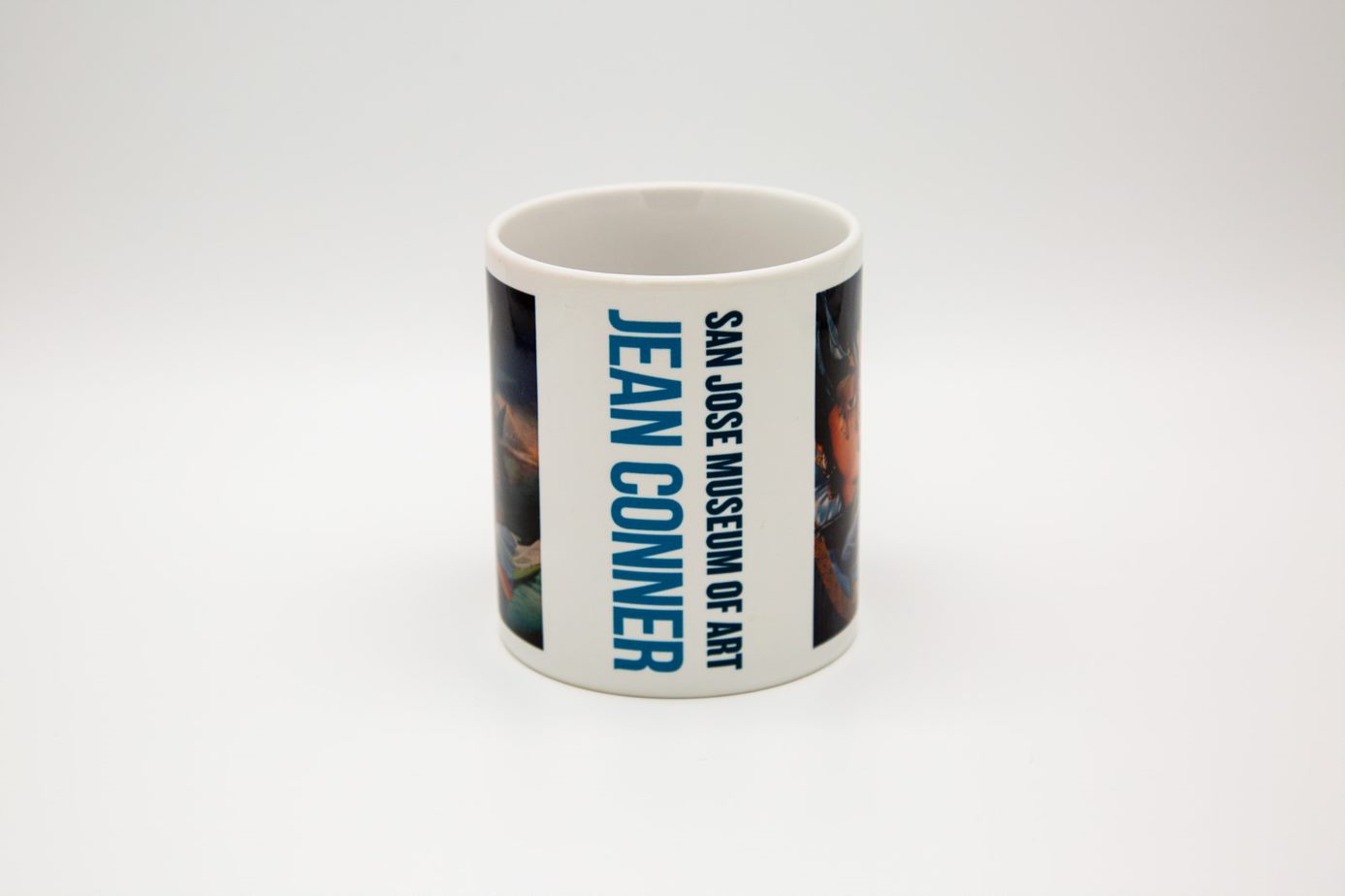 Jean Conner Mug - Blue Pyramid