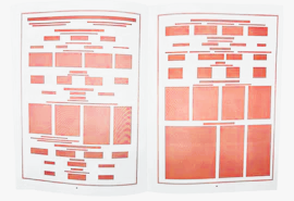Printed Book of Stephanie Syjuco's "The International Orange Commemorative Store (A Proposition)," 2012