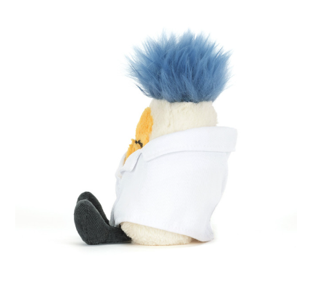 Jellycat Amuseables Boiled Egg Scientist Outfit