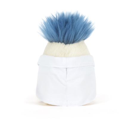 Jellycat Amuseables Boiled Egg Scientist Outfit