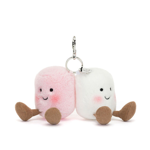 Presale Jellycat: Amuseables Pair of Marshmallow Bag Charm