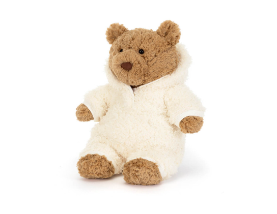 Jellycat Bartholomew Bear All-in-one Outfit