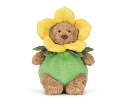 Jellycat Bartholomew Bear Daffodil Outfit