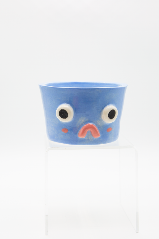 Blue Sadness Ceramic Bowl by Alana Bohni