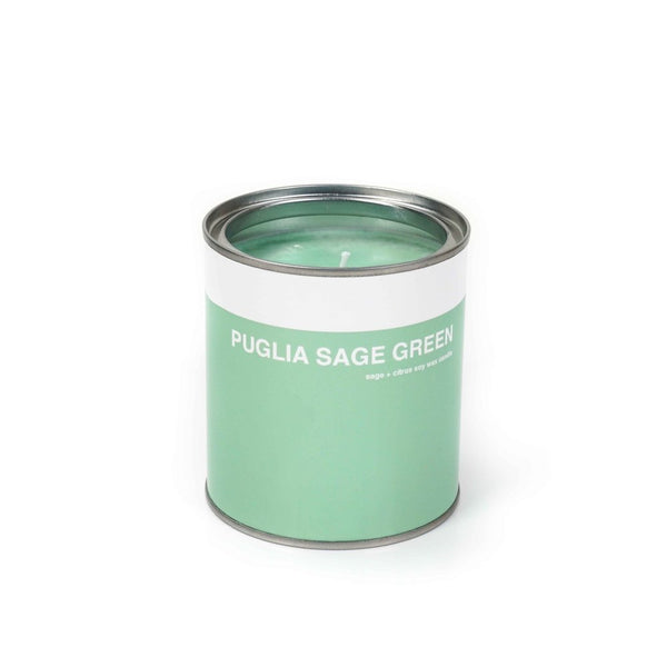 To: From Puglia Sage Green Paint Can Candle (SAGE+CITRUS)