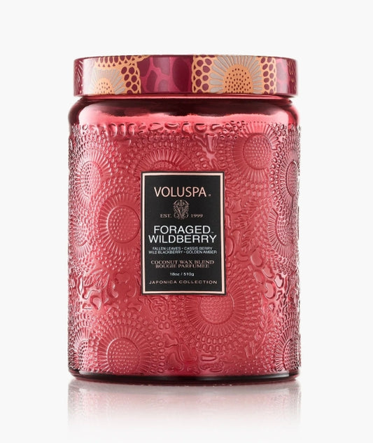 Foraged Wildberry - Large Jar Candle
