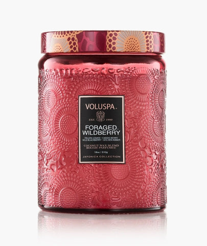 Foraged Wildberry - Large Jar Candle