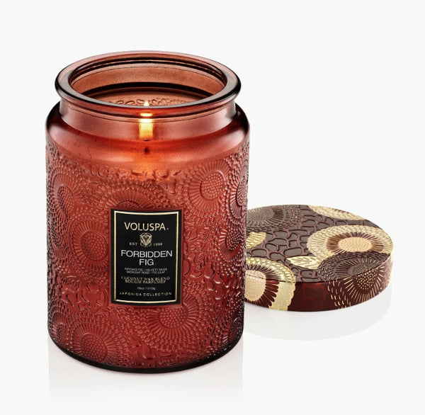 Forbidden Fig - Large Jar Candle