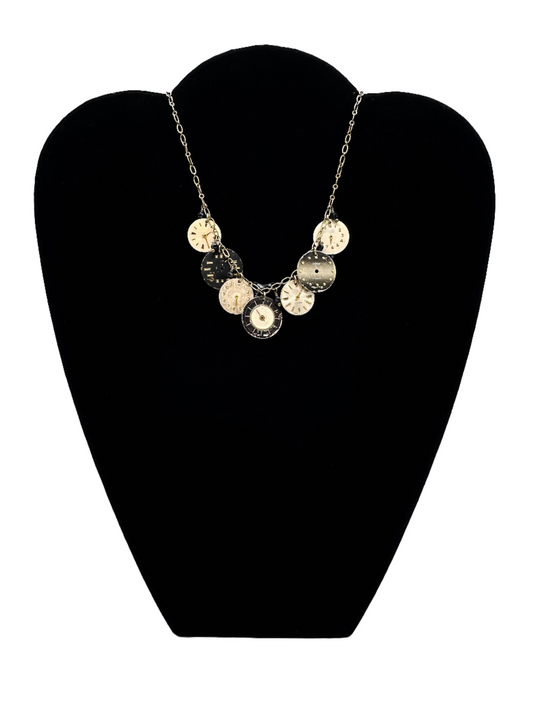 Watch Part Charm Necklace