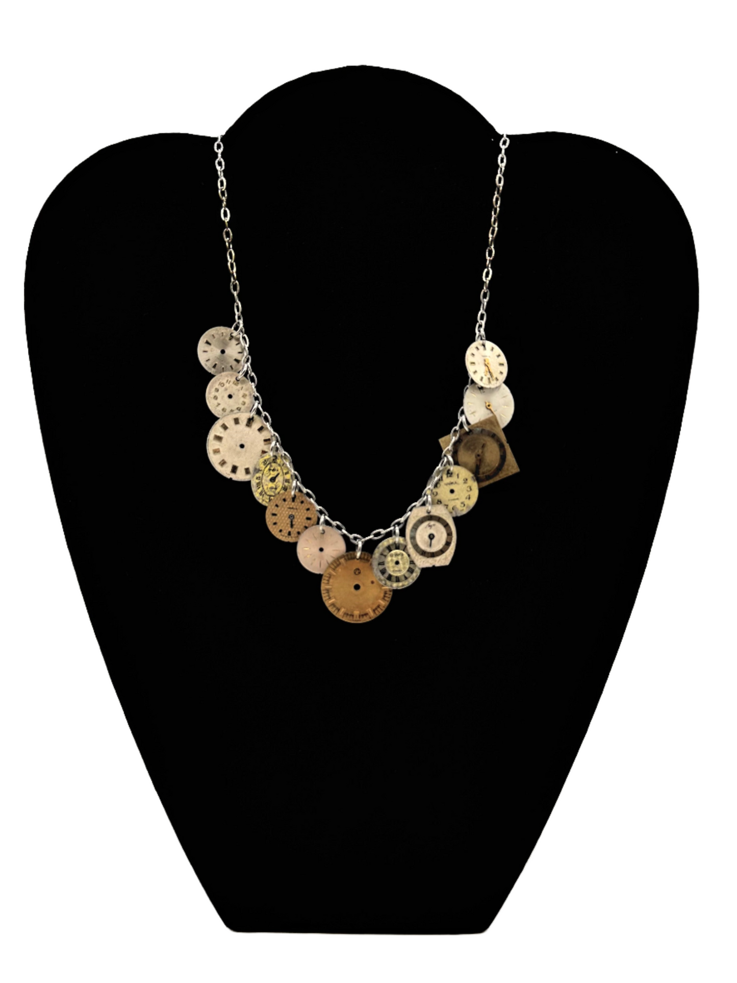Watch Part Charm Necklace