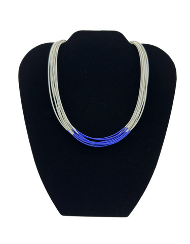 Blue Accent Necklace