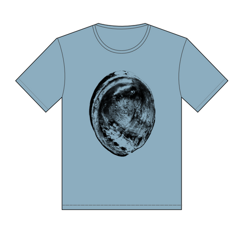 Mercedes Dorame 'Wiishmey' T-Shirt Denim Blue