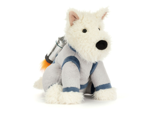 Jellycat Munro Scottie Dog Space Outfit