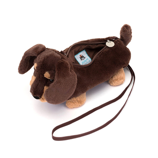 Jellycat Amuseables Otto Sausage Dog Bag