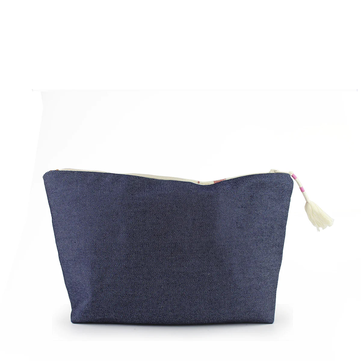 Mercado Global Cristina Cosmetic Pouch Denim Sunset