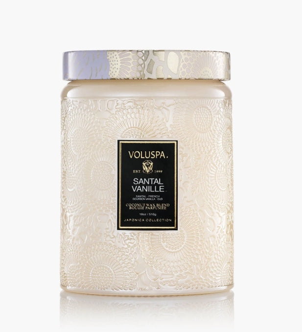 Santal Vanille - Large Jar Candle