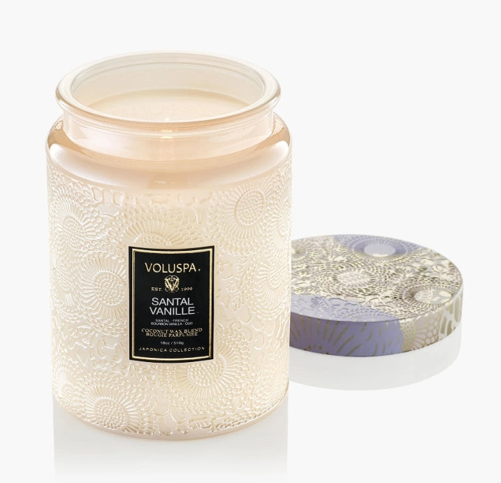 Santal Vanille - Large Jar Candle