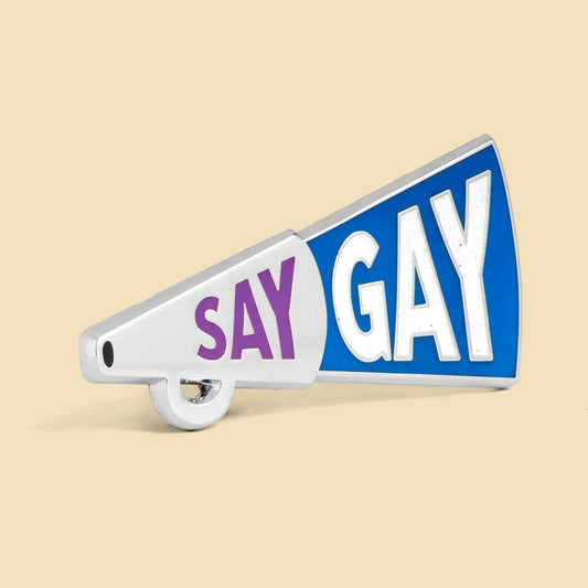Say Gay Pin