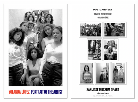 Las Santas Locas Postcard Set of 7 | Yolanda López Portrait of the Artist Exhibition |