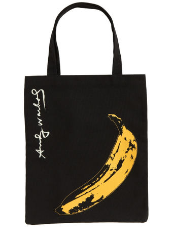 Warhol Banana Canvas Tote