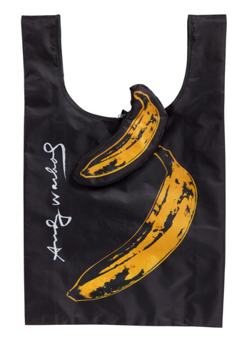 Warhol Banana Nylon Tote