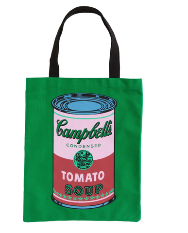 Warhol Soup Can Canvas Tote