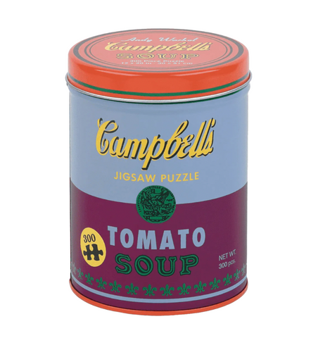 Andy Warhol Soup Can Puzzle - Blue