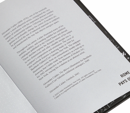 Calder “The Blériot” Hardcover Notebook