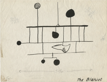 Calder “The Blériot” Hardcover Notebook
