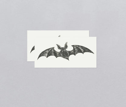 Tattly Vampire Bat Tattoo Pair