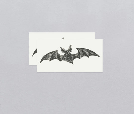 Tattly Vampire Bat Tattoo Pair