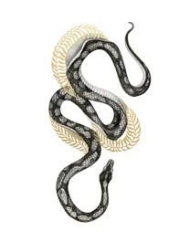 Tattly Shimmering Snake Tattoo Pair
