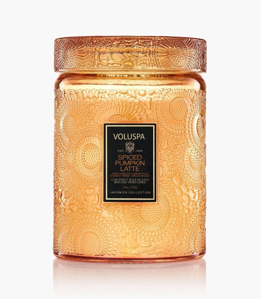 Spiced Pumpkin Latte - Large Jar Candle