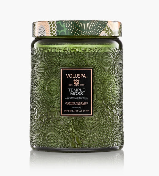 Temple Moss - Large Jar Candle